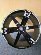 22" Gima GM13-M Wheel 🌟 22X9.5 +30 6X135 🌟 C.B 78.1 Gloss Black Rim